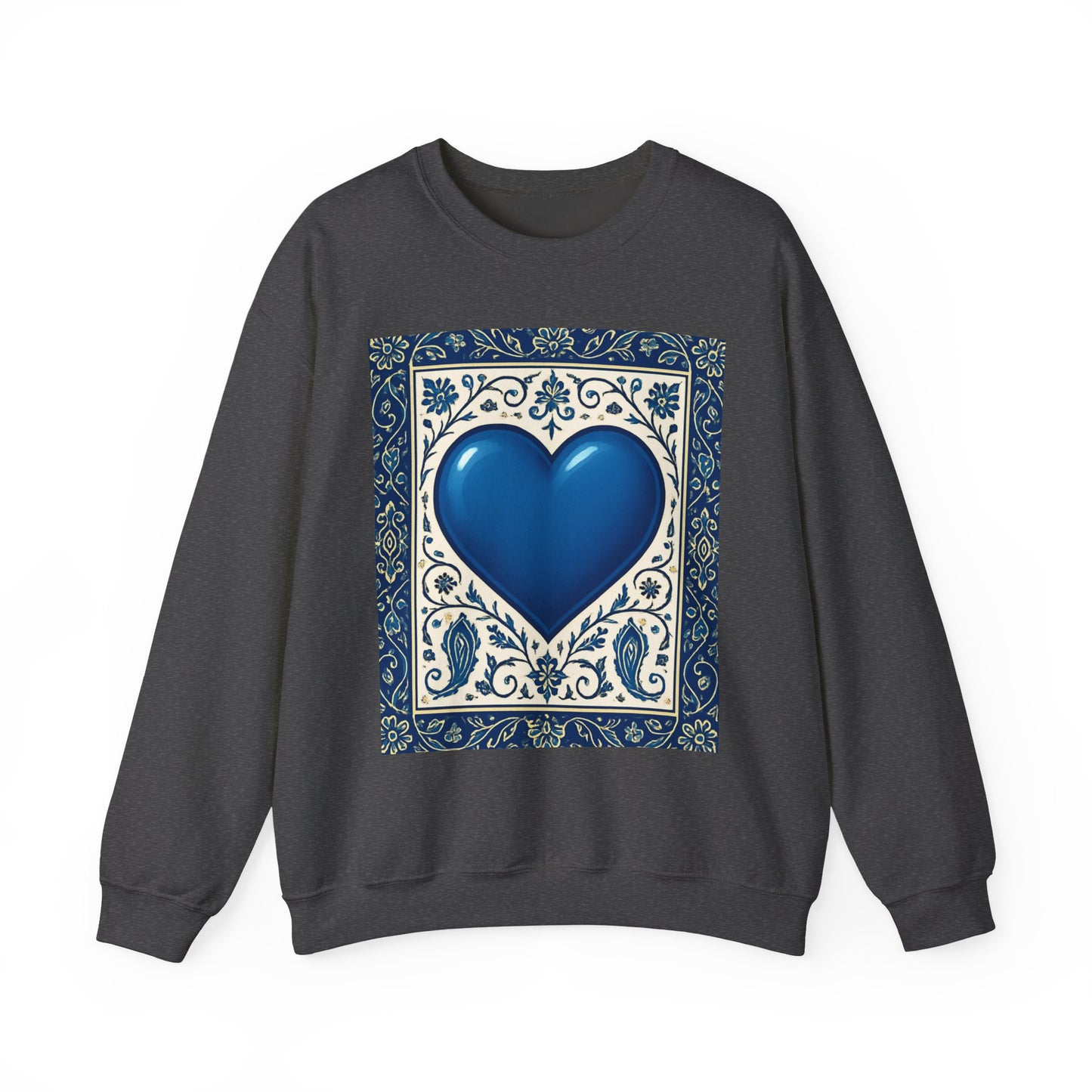 Blue Heart Midnight Run Crewneck Sweatshirt