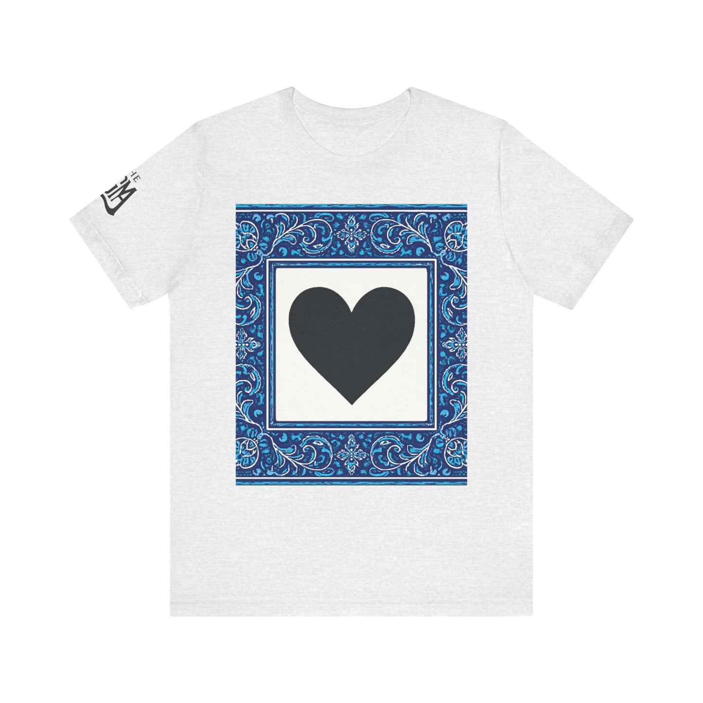 Heart Design Unisex Jersey Tee