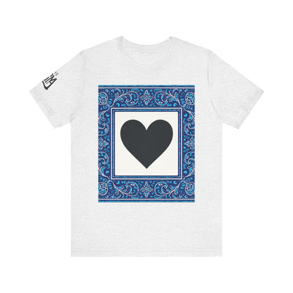 Heart Design Unisex Jersey Tee