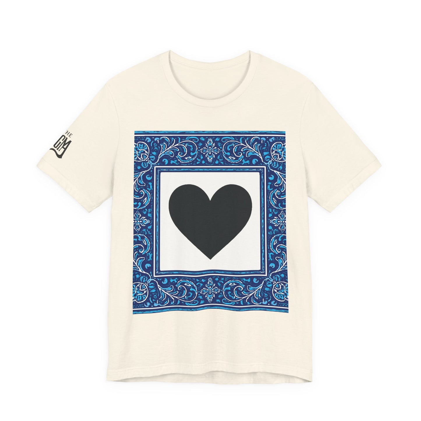 Heart Design Unisex Jersey Tee