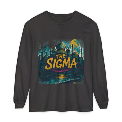 The Sigma Long Sleeve Tee — Vintage Mosque Graphic