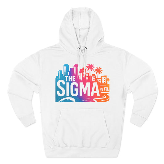 The SIGMA Graphic Hoodie — Coastal City Logo Fleece Pullover