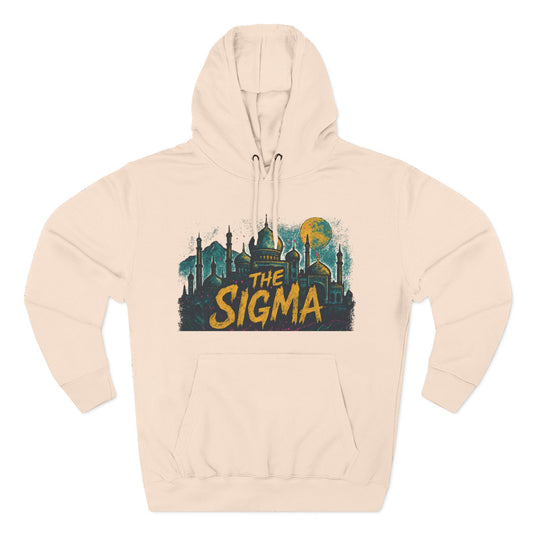 The Sigma Hoodie - Retro Nightscape Graphic Hoodie