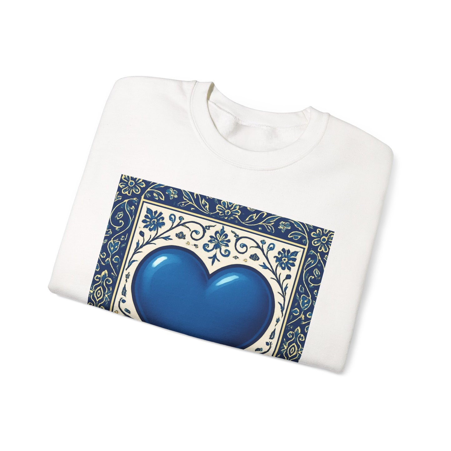 Blue Heart Midnight Run Crewneck Sweatshirt