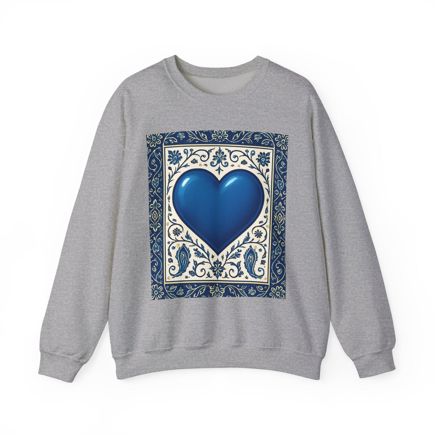Blue Heart Midnight Run Crewneck Sweatshirt