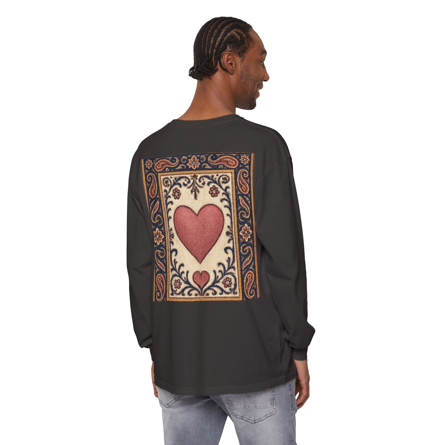 The Sigma Long Sleeve Tee — Vintage Mosque Graphic