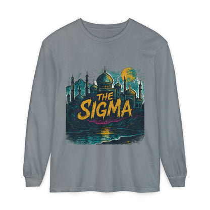The Sigma Long Sleeve Tee — Vintage Mosque Graphic