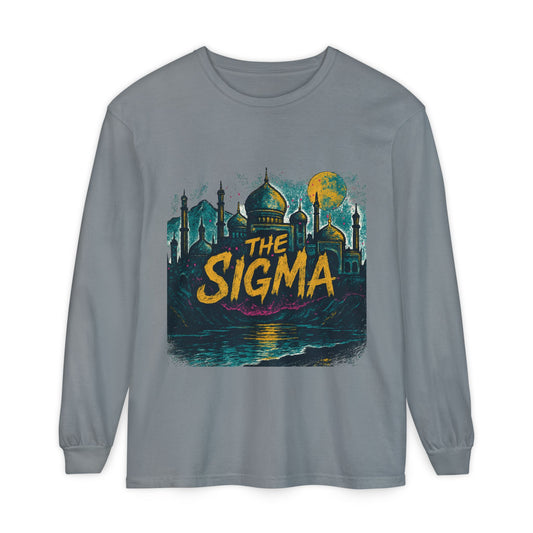 The Sigma Long Sleeve Tee — Vintage Mosque Graphic