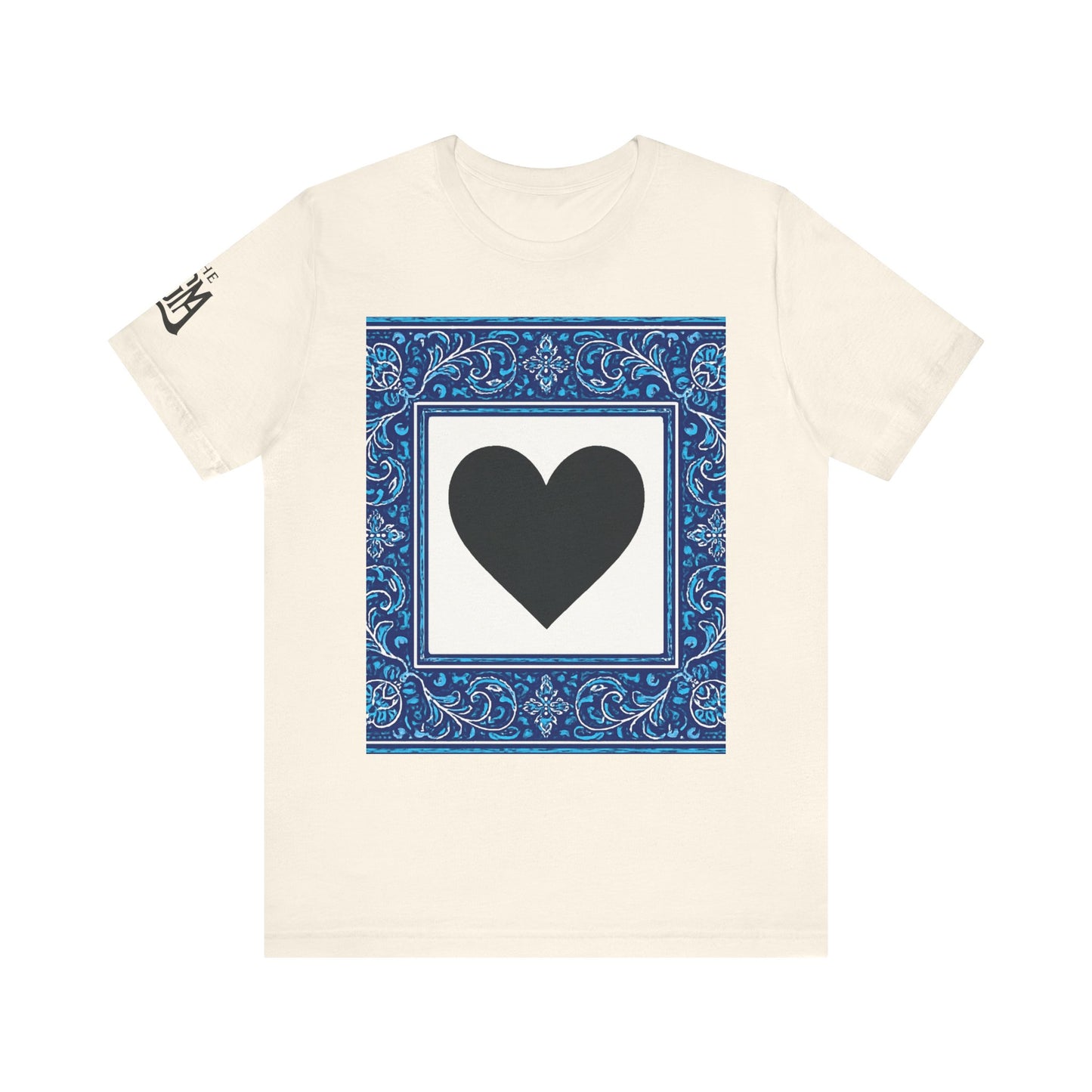 Heart Design Unisex Jersey Tee