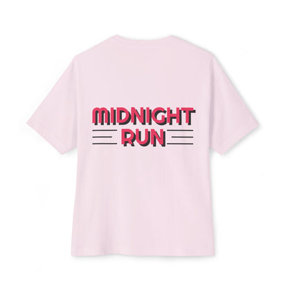 Midnight Run Blue Heart Oversized Tee
