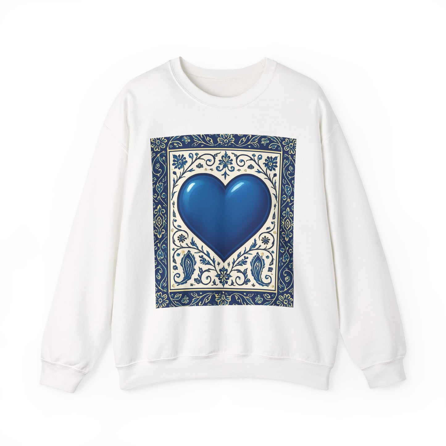 Blue Heart Midnight Run Crewneck Sweatshirt