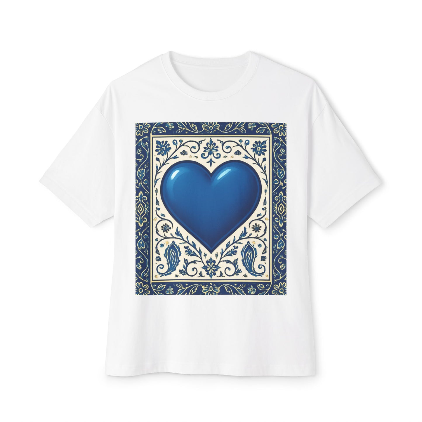 Midnight Run Blue Heart Oversized Tee