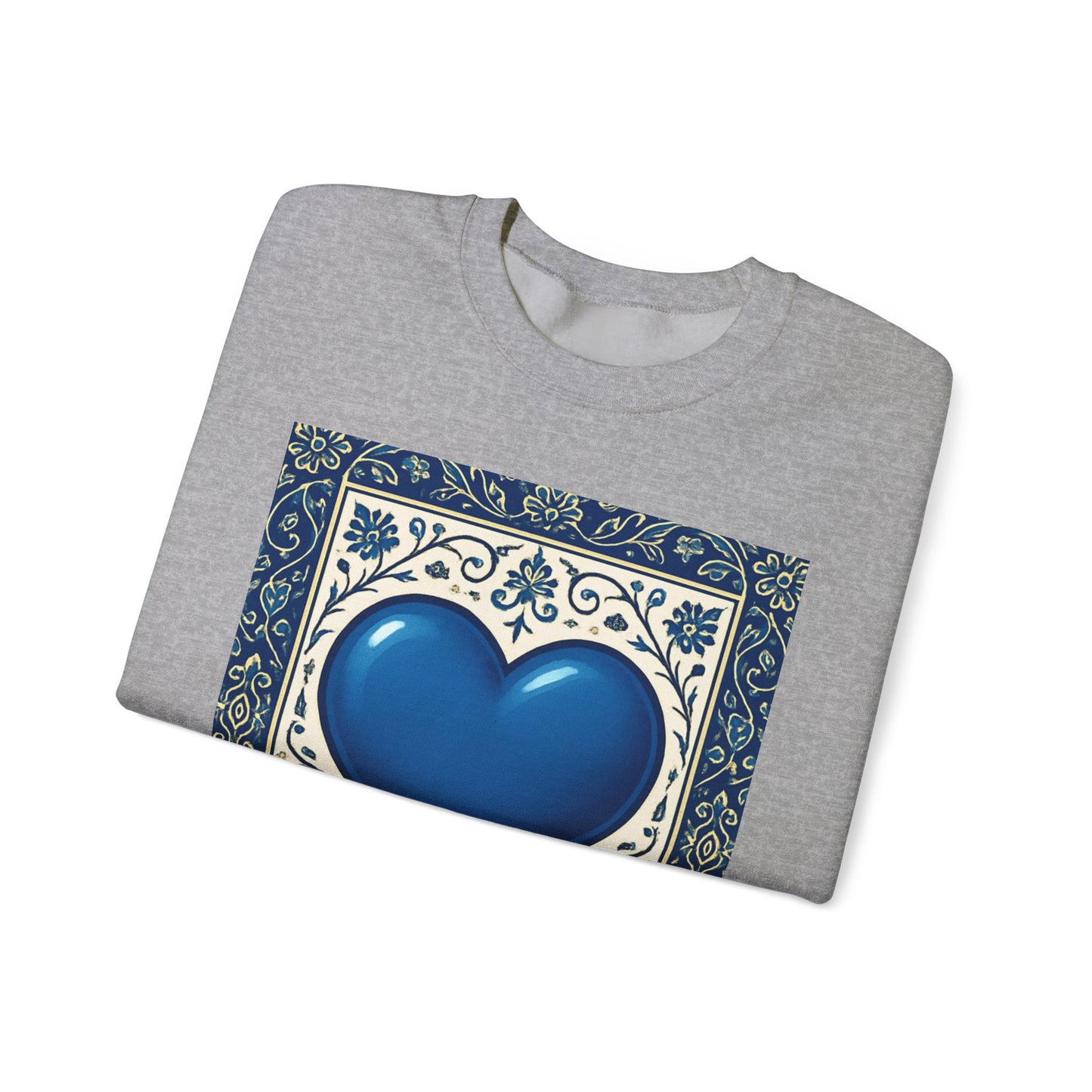 Blue Heart Midnight Run Crewneck Sweatshirt
