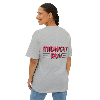 Midnight Run Blue Heart Oversized Tee