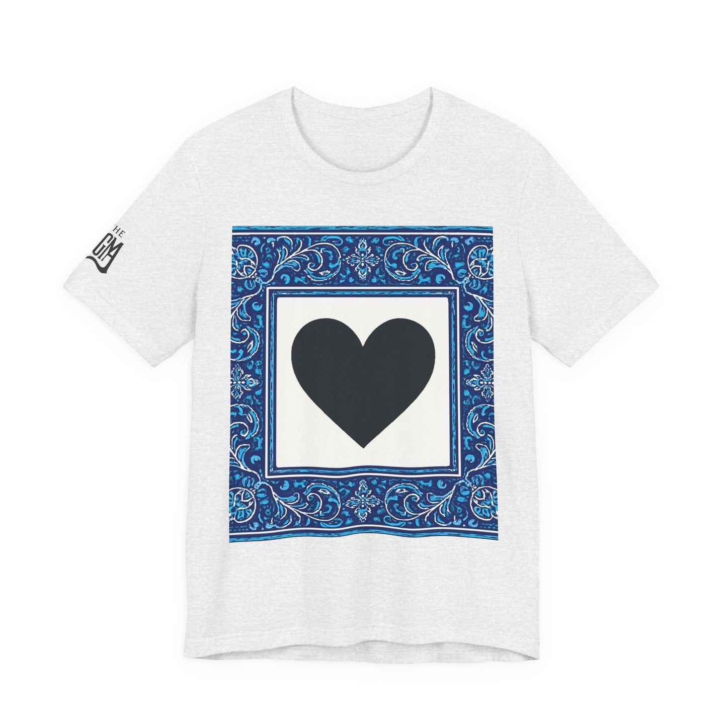 Heart Design Unisex Jersey Tee