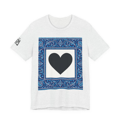 Heart Design Unisex Jersey Tee