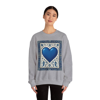 Blue Heart Midnight Run Crewneck Sweatshirt