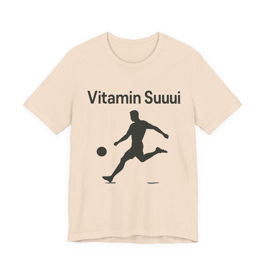 Vitamin Suuui Soccer T‑Shirt — The Sigma Graphic Tee